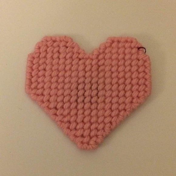 $2 Add-On New Heart Magnet Pink Home Office Decor School Gift Add-On Handmade - Picture 1 of 1